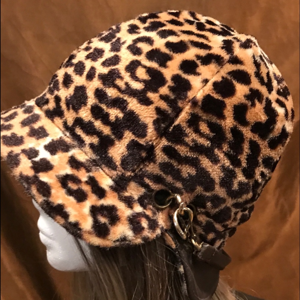 Mod Vintage Leopard Print 60’s hat